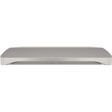 Broan-Nutone Elite 30-Inch Convertible Stainless Steel Under-Cabinet Range Hood with LED Lighting, 400 CFM ALT330SS